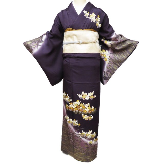 楽天市場】訪問着 中古 裄69の通販