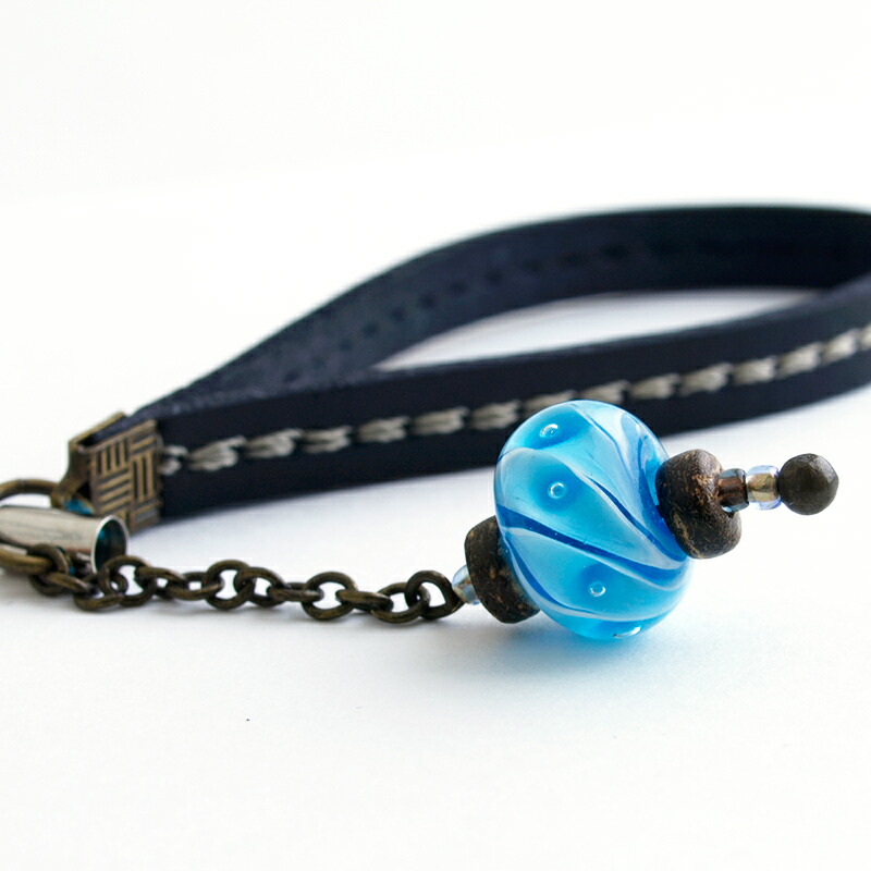 楽天市場】【お得な2個セット】【GL ツイスト ドットビーズ ストラップ