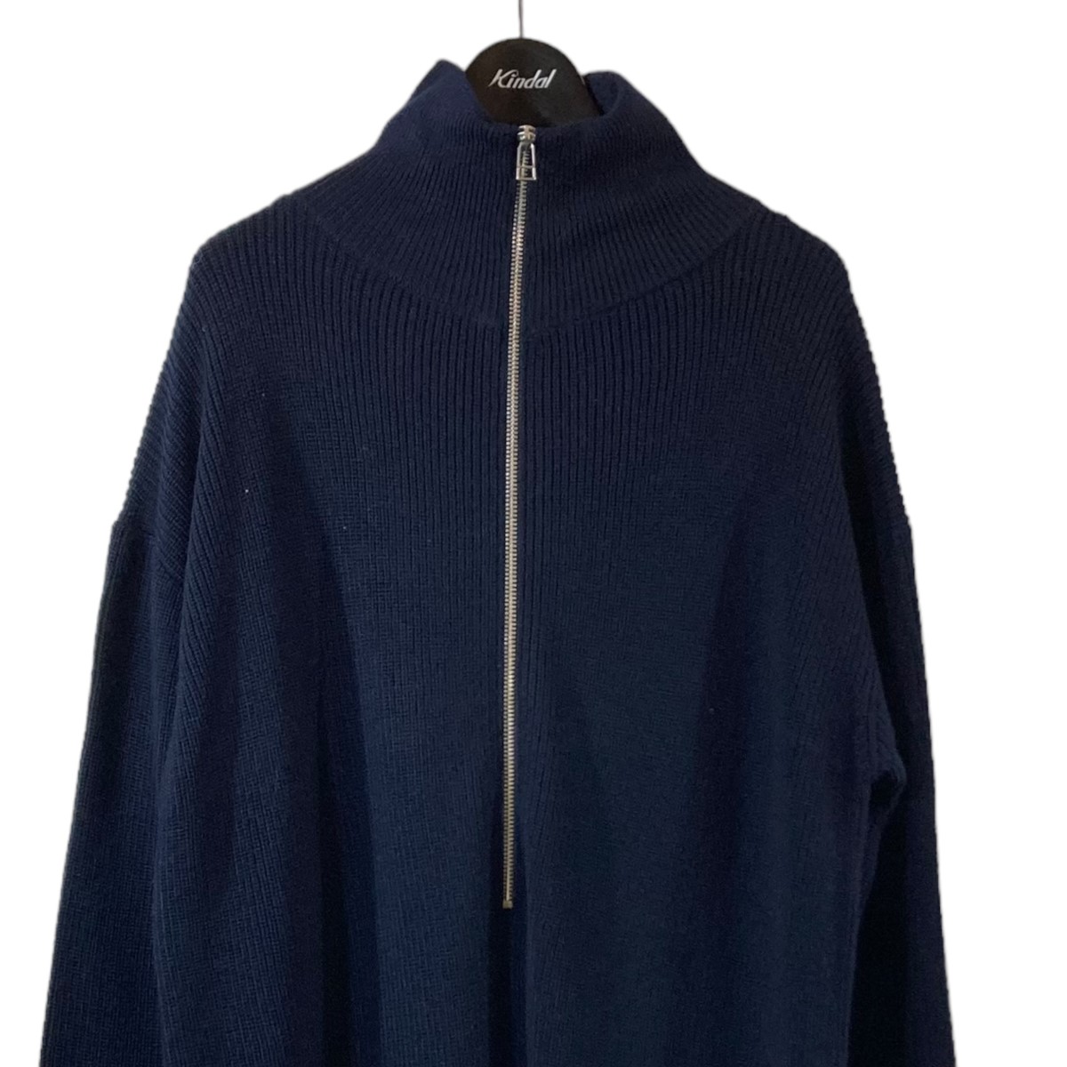 楽天市場】【中古】AP STUDIOハーフジップニットジャンプスーツ