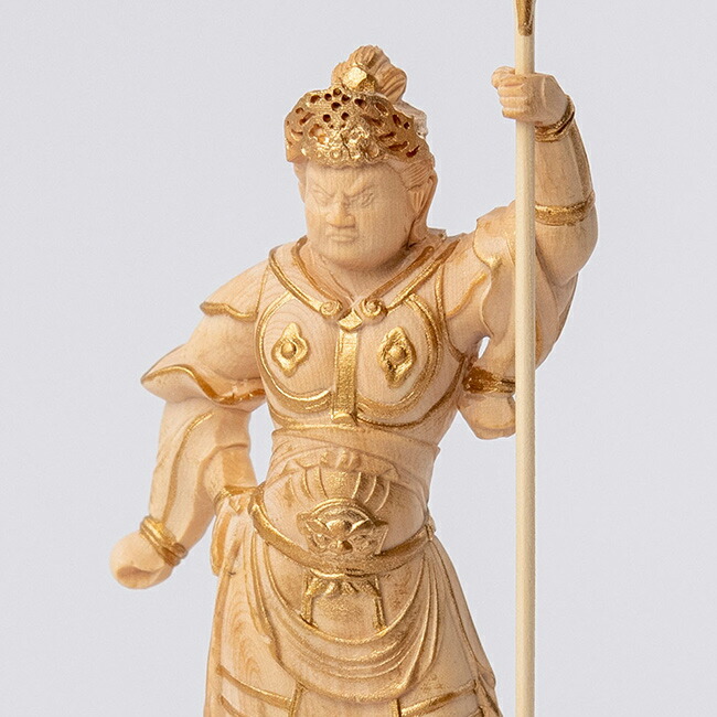 楽天市場】【特典あり】極小仏 泥足毘沙門天[毘沙門天 置物 お守り