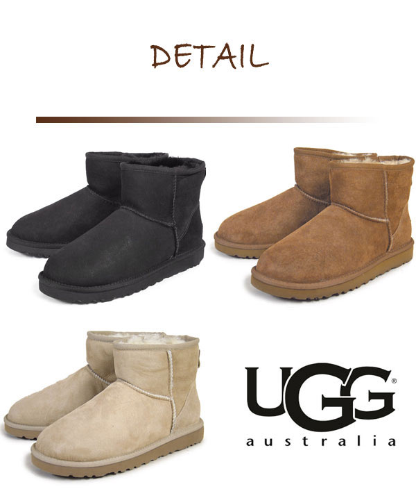 楽天市場】アグ UGG ムートンブーツ クラシックミニ ブーツ UGG
