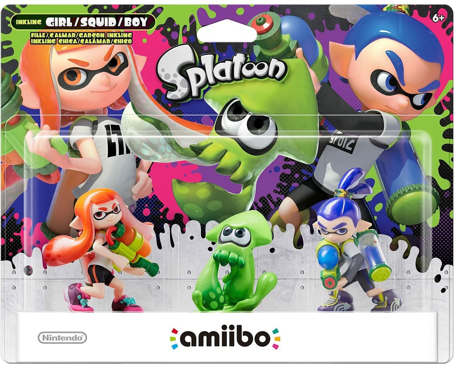 楽天市場】splatoon スプラトゥーン amiibo（フィギュア｜コレクション