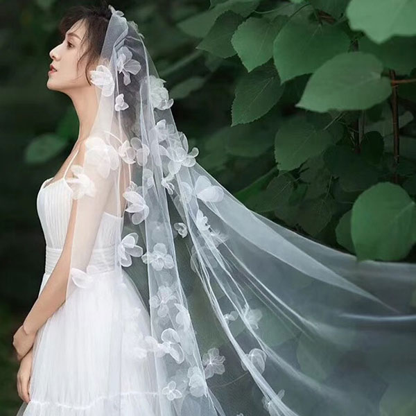 楽天市場】☆送料無料☆ウェディングベール/フラワーベール/ショート