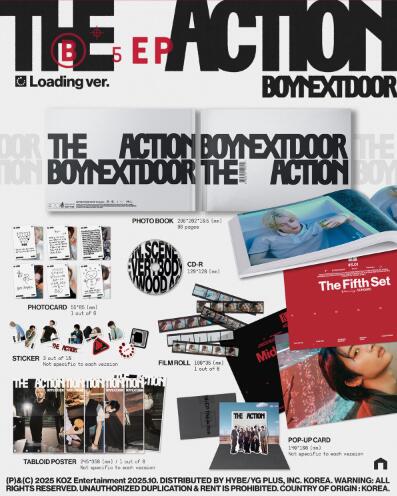 楽天市場】BOYNEXTDOOR - The Action (Play ver. / Loading ver
