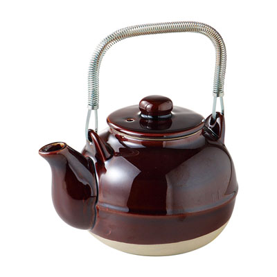 楽天市場】【美濃焼】 急須 土瓶 漢方 薬草 煎じ土瓶 直火OK 鈴型 木皮