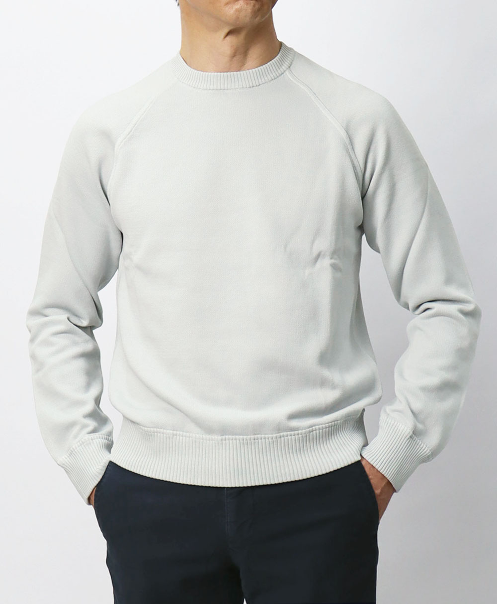 楽天市場】グランサッソ / GRANSASSO / 長袖 クルーネック ニット / 8G