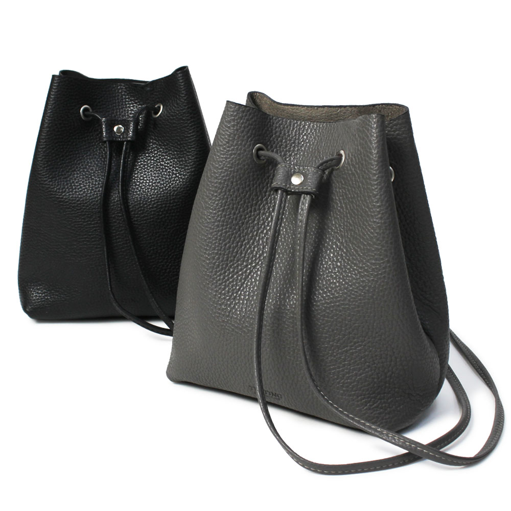 楽天市場】タスティング / TUSTING / 巾着 バッグ/ レザー / Leicester