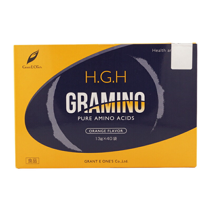 楽天市場】グラントイーワンズ H.G.H GRAMINO 13g 40袋 オレンジ