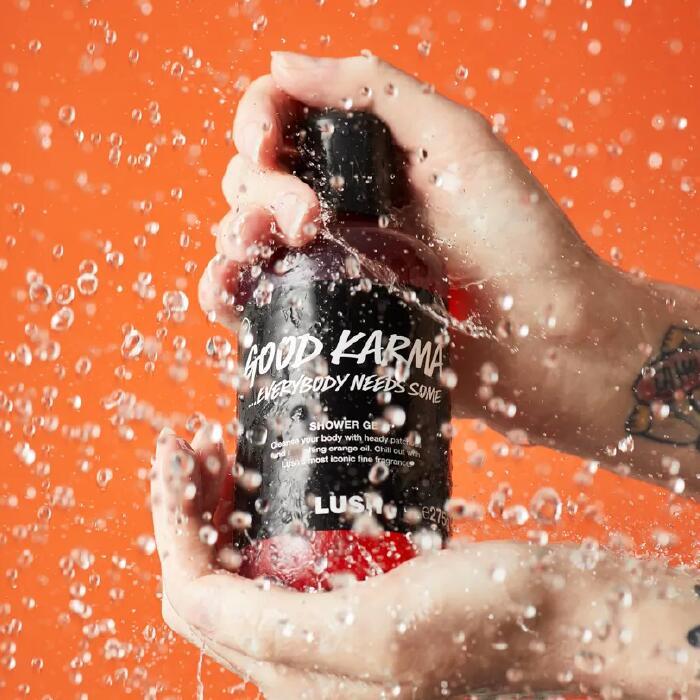 楽天市場】公式 LUSH グッドカルマ エブリバディニーズサム シャワー