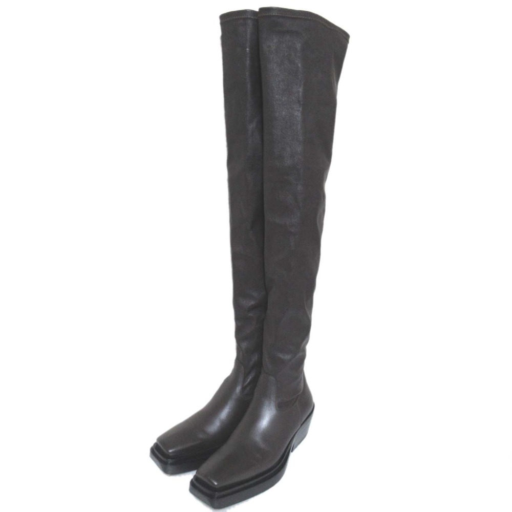 楽天市場】ロングブーツ レディース（ブランドボッテガ・ヴェネタ