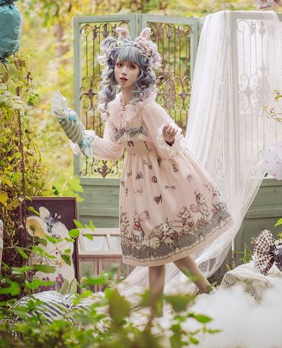 ☆うさぎとひよこのプリントジャンパースカート 楽天市場】【一部即納