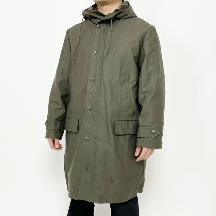 楽天市場】ドイツ軍 OD ボアライナー付 ロングフィールドパーカー USED