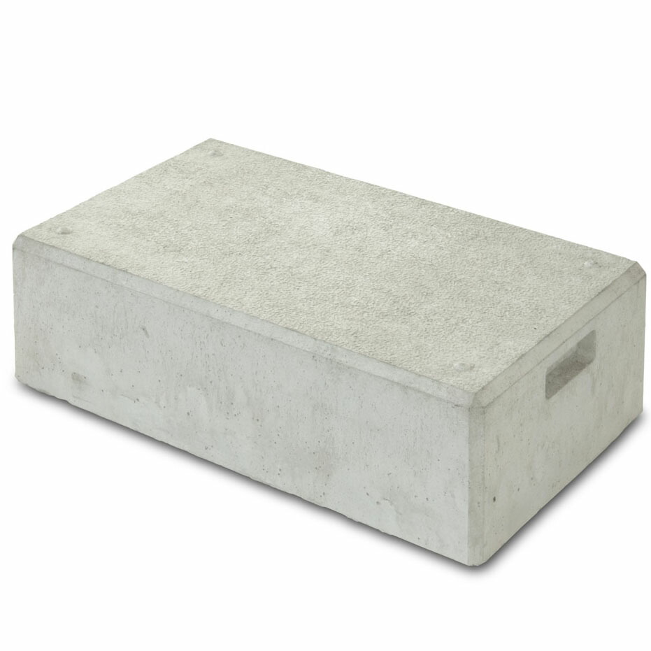 楽天市場】ネクスタイル コンクリート踏み台 500×300×H160mm N160