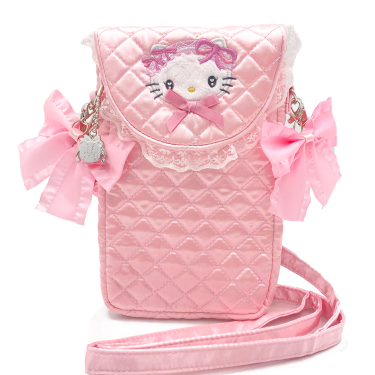 楽天市場】ハローキティ ショルダーバッグ 244694 50thピンクキルト