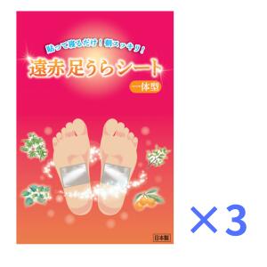 楽天市場】遠赤足うらシート一体型 3袋（30枚入り×3） 足裏シート 樹液