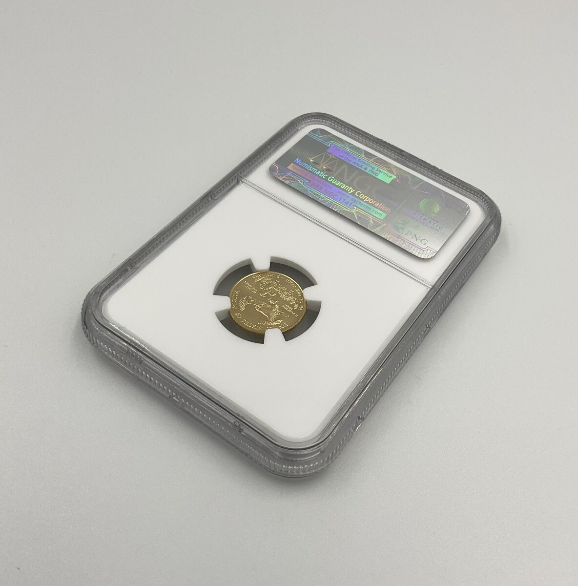 楽天市場】2013年 アメリカ イーグル 金貨 5ドル 1/10oz リバティ NGC