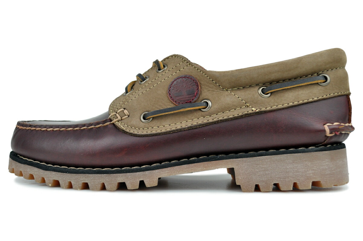 楽天市場】Timberland AUTHENTICS 3EYE CLASSIC LUG BURGUNDY FULL