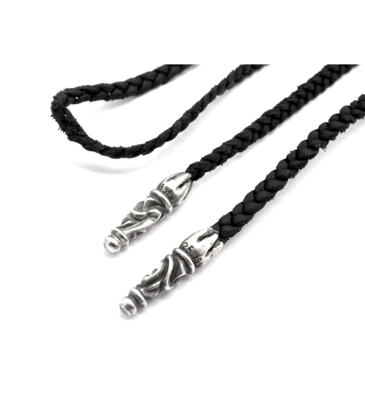 楽天市場】クロムハーツ ネックレス 革 スクロールの通販