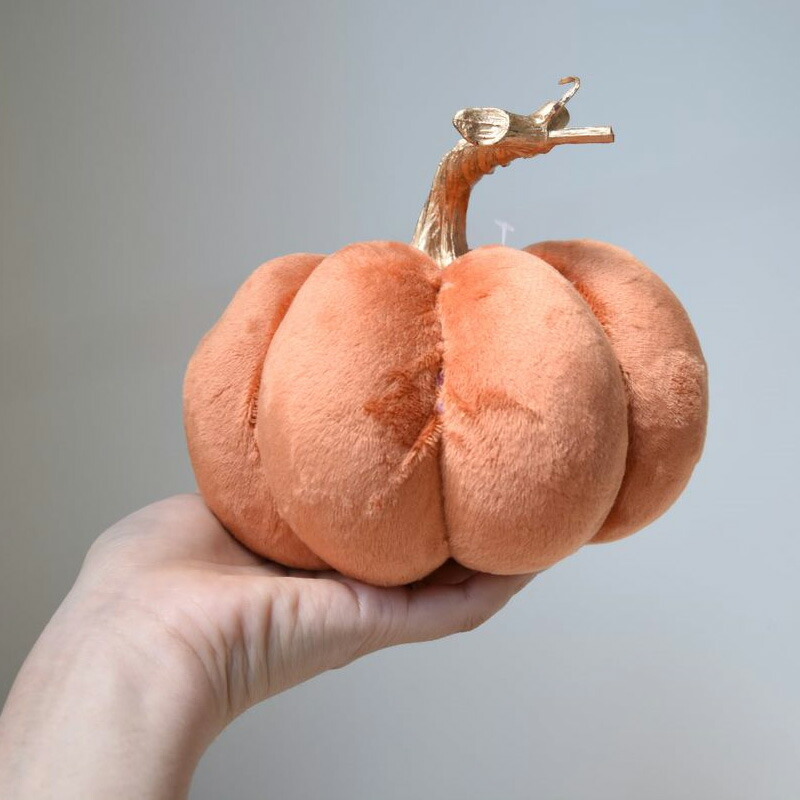 楽天市場】ファブリックパンプキン L サイズ かぼちゃ 飾り Halloween