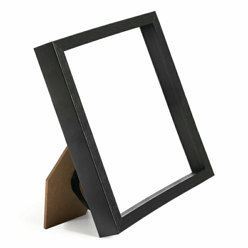 楽天市場】KANI フォトフレーム A4 黒枠 低反射アクリル板仕様 / 額縁