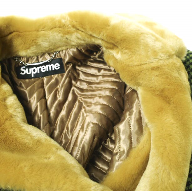 楽天市場】SUPREME シュプリーム 22AW Fur Collar Car Coat ファー