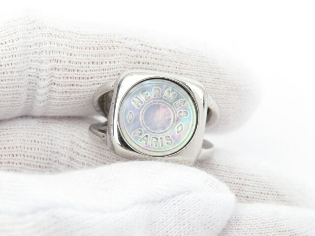 楽天市場】▽値下げ▽ □美品□18号□ エルメス セリエ コロゾ リング