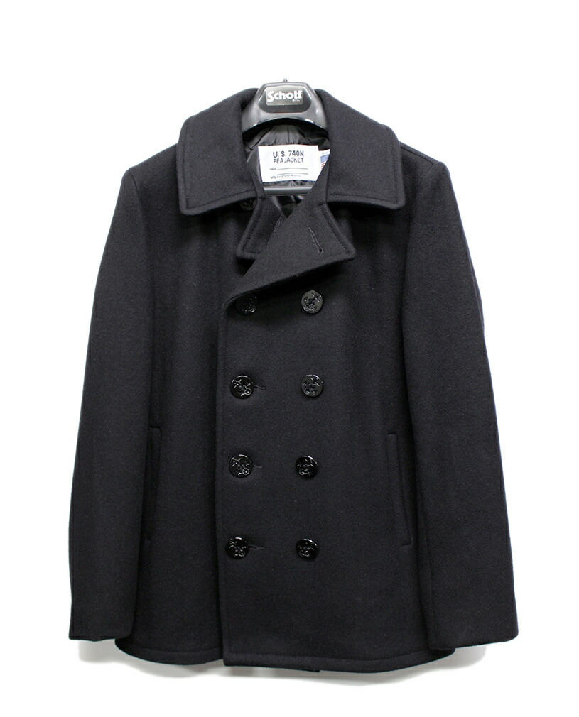 楽天市場】Schott PEACOAT 753US (ショット メルトンピーコート24