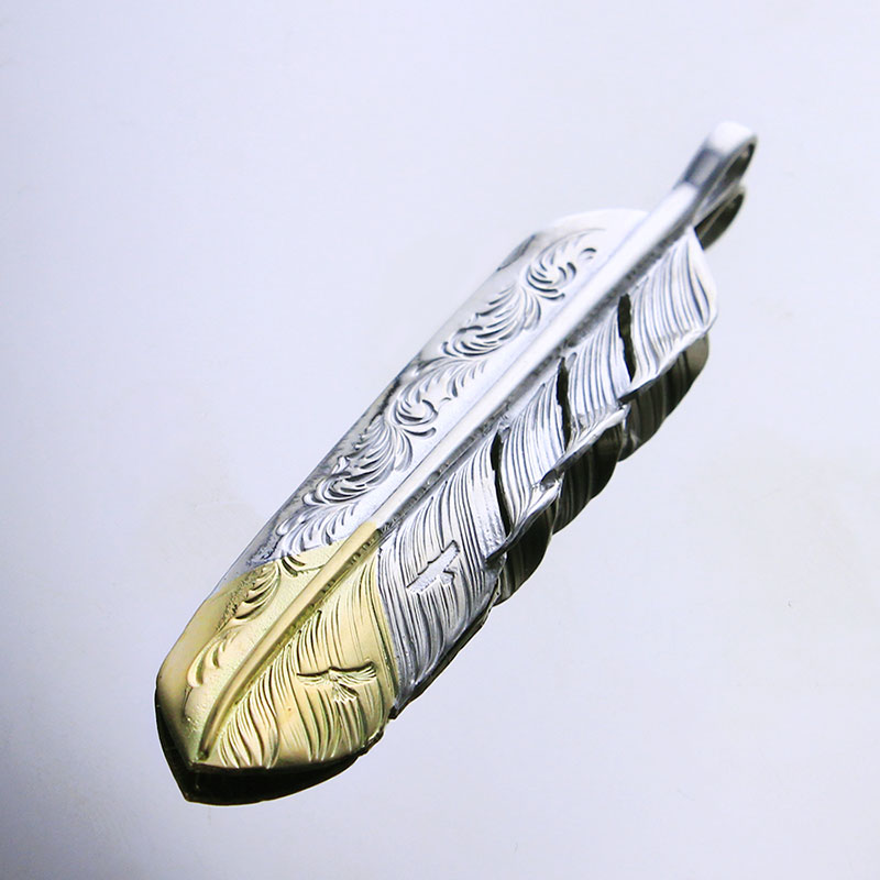 楽天市場】鷲見太郎 Taro Washimi フェザーペンダント L arabesque