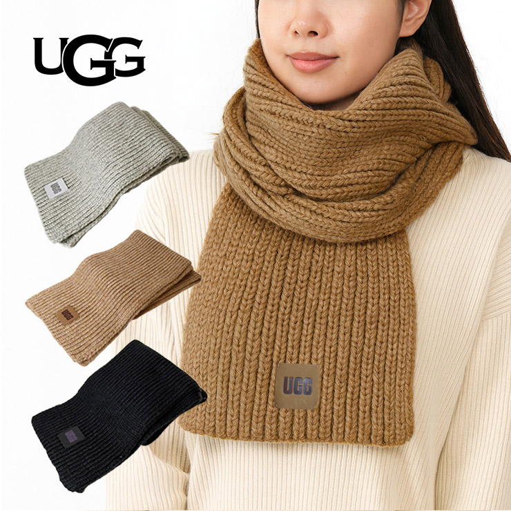 楽天市場】UGG アグ チャンキー リブ スカーフ Chunky Rib Scarf