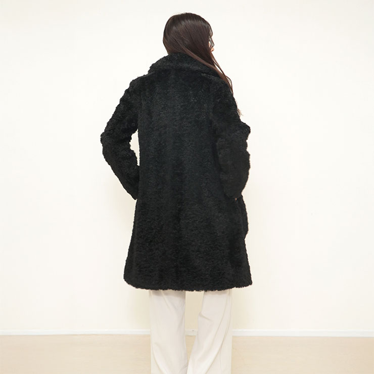 楽天市場】HERNO ヘルノ レディース エコファーコート ロング丈