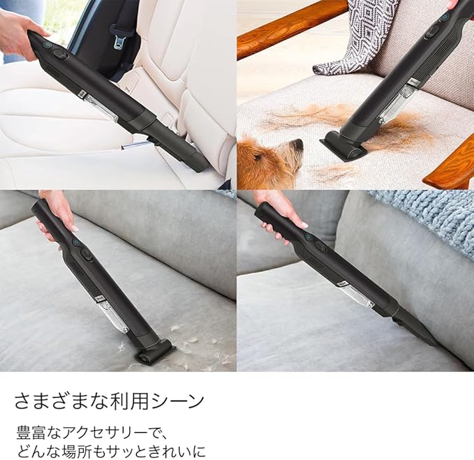 楽天市場】Shark EVOPOWER 充電式ハンディクリーナー WV202JBK