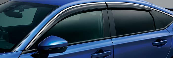 楽天市場】HONDA ホンダ 純正 ドアバイザー ステンレスモールタイプ