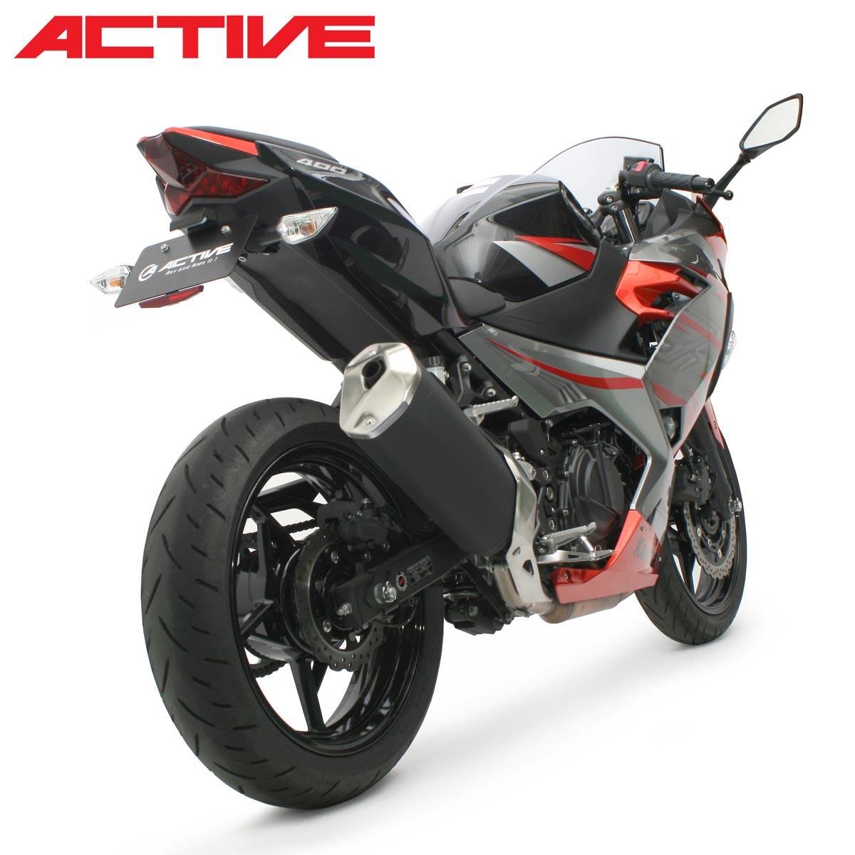 楽天市場】ACTIVE Kawasaki Ninja250/Ninja400/Z250/Z400