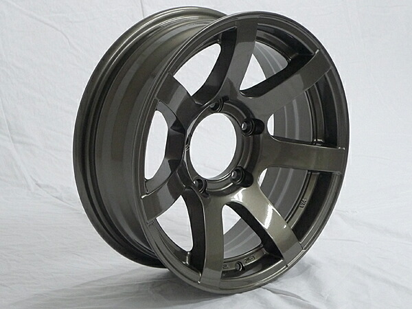 楽天市場】ジムニー ホイール MUD-S7 16インチ 5.5J -20 ガン
