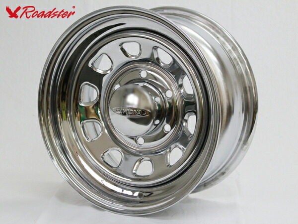 楽天市場】【4本組】200系ハイエース 15インチ×7.0J＋19 6穴 クローム