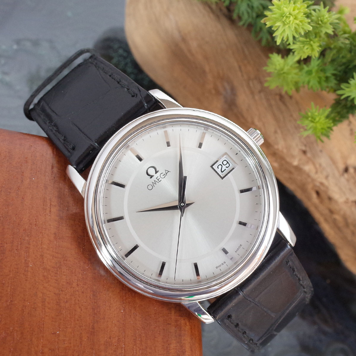 楽天市場】オメガ デビル プレステージ SS 4810.31 ドルフィン針