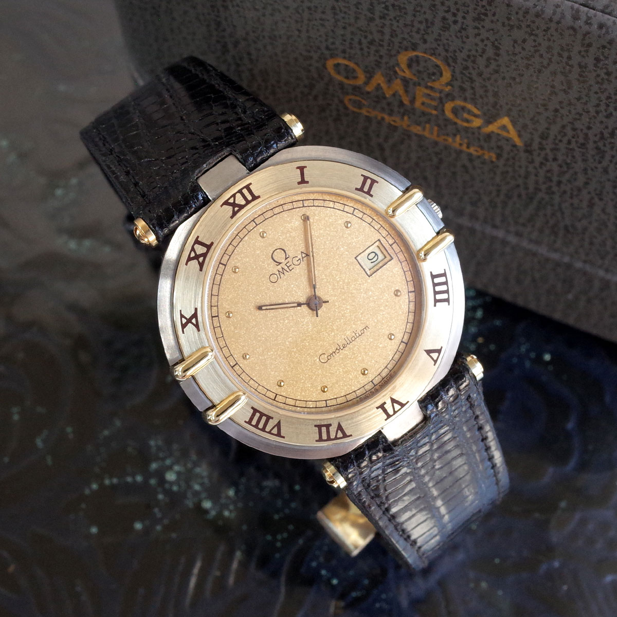 楽天市場】箱/保 オメガ コンステレーション 196.0305 K18/SS コンビ