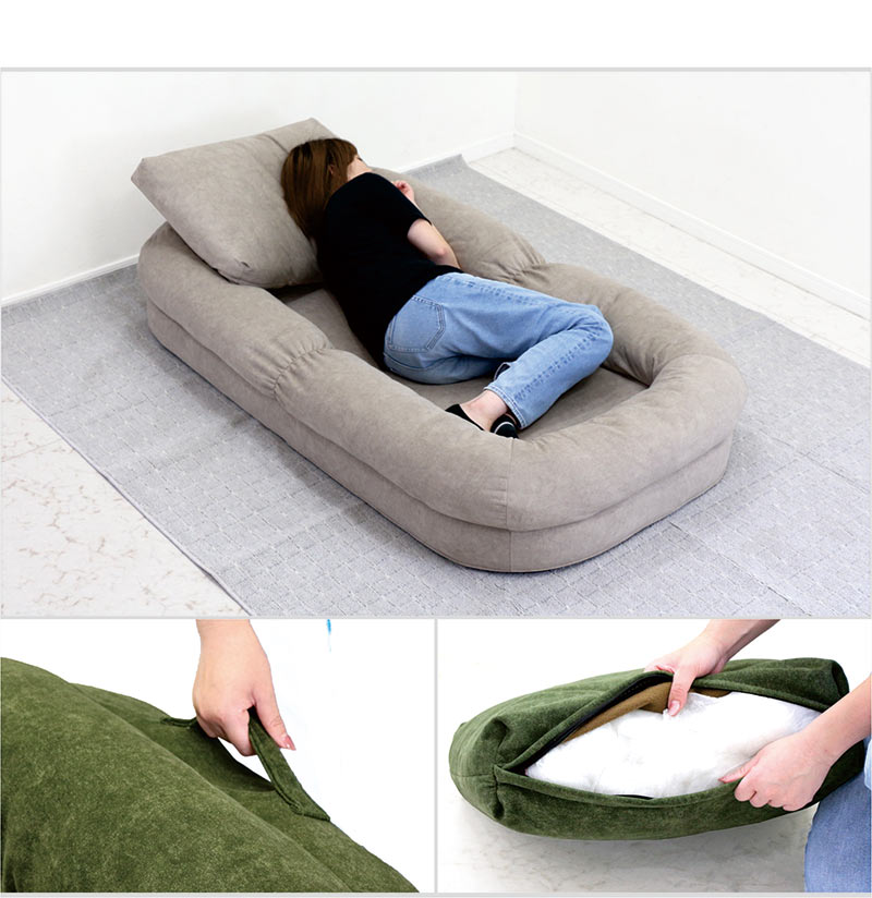 楽天市場】【楽天スーパーSALE 半額商品】3way ソファーベッド 座椅子