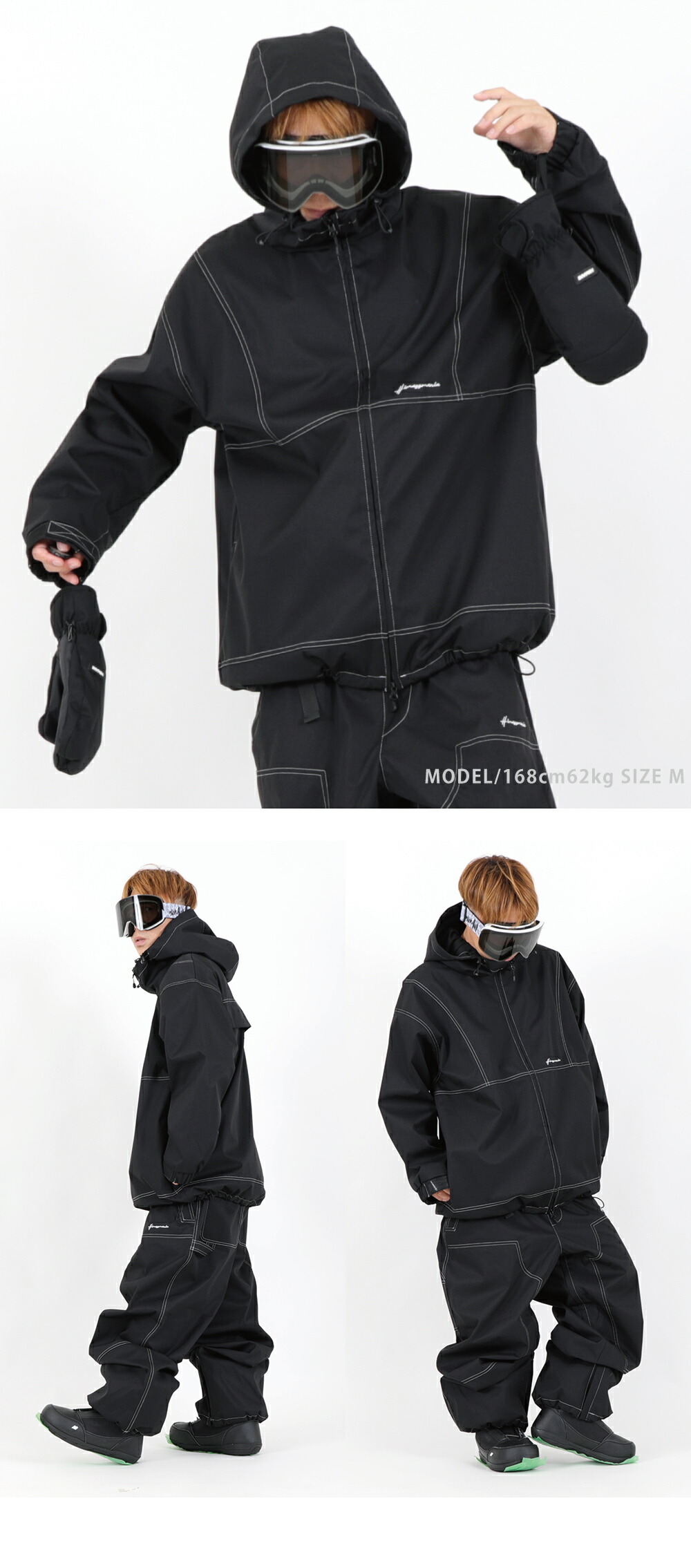楽天市場】スノーボードウェア レディース 上下セット スキーウェア