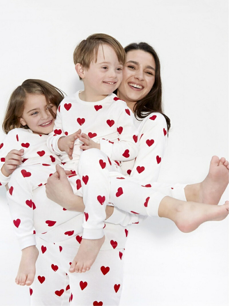 楽天市場】(K)ハートプリント長袖パジャマ PETIT BATEAU プチバトー