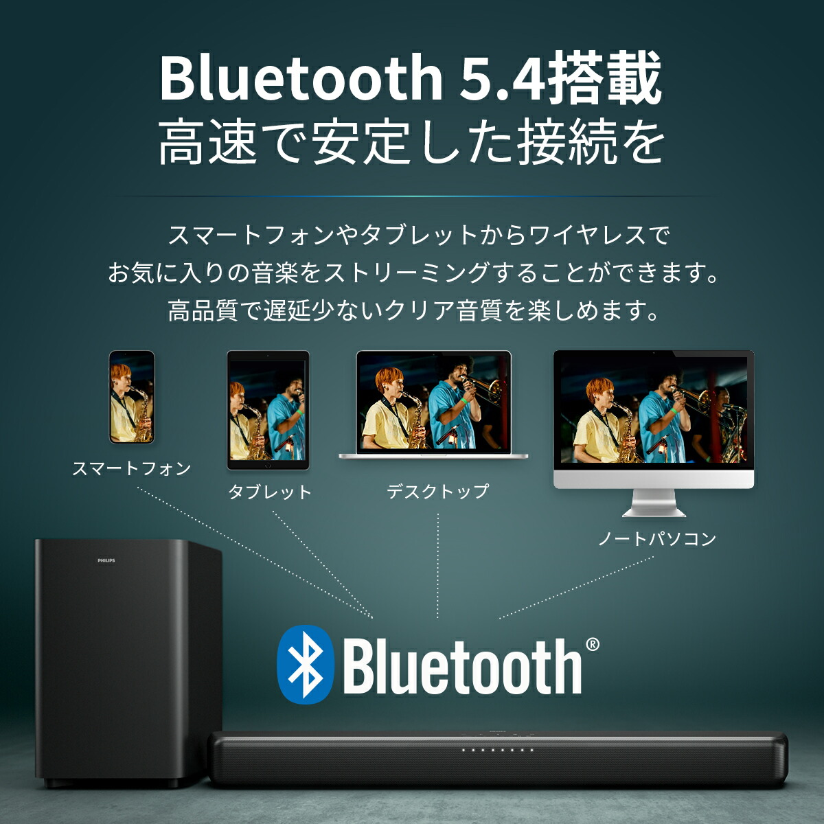 楽天市場】【半額】フィリップス サウンドバー テレビ スピーカー 2.1
