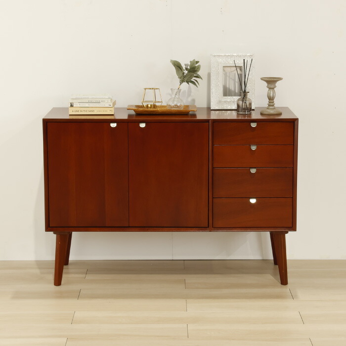 楽天市場】【入荷日直前ポイントアップ！】キャビネット 幅110cm 北欧