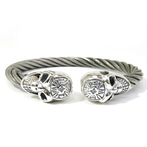 楽天市場】【BWL】Bill Wall Leather ビルウォールレザーWIRE BANGLE W