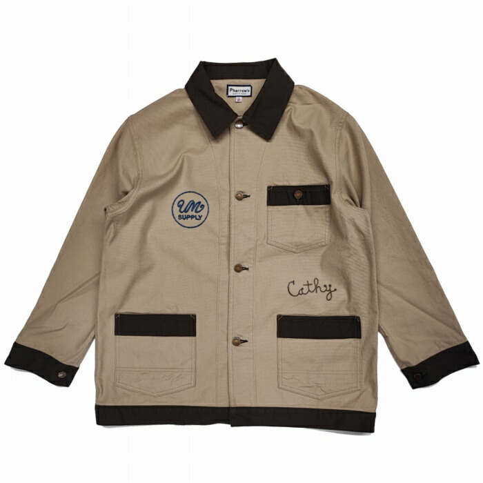 楽天市場】ワークジャケット 日本製 カバーオール カスタムジャケット