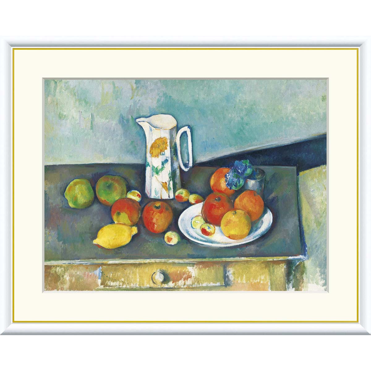 楽天市場】絵画 世界の名画 静物 ポール・セザンヌ 額入り インテリア