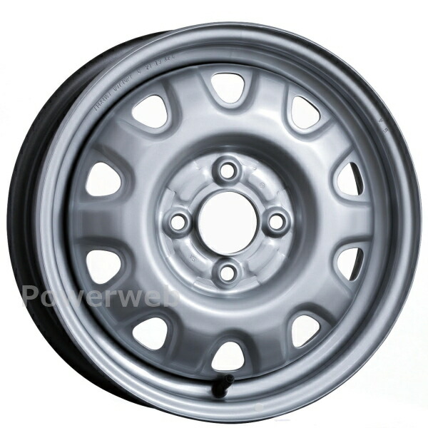 楽天市場】[ホイールのみ単品4本セット] TOPY 軽自動車 M73 14インチ