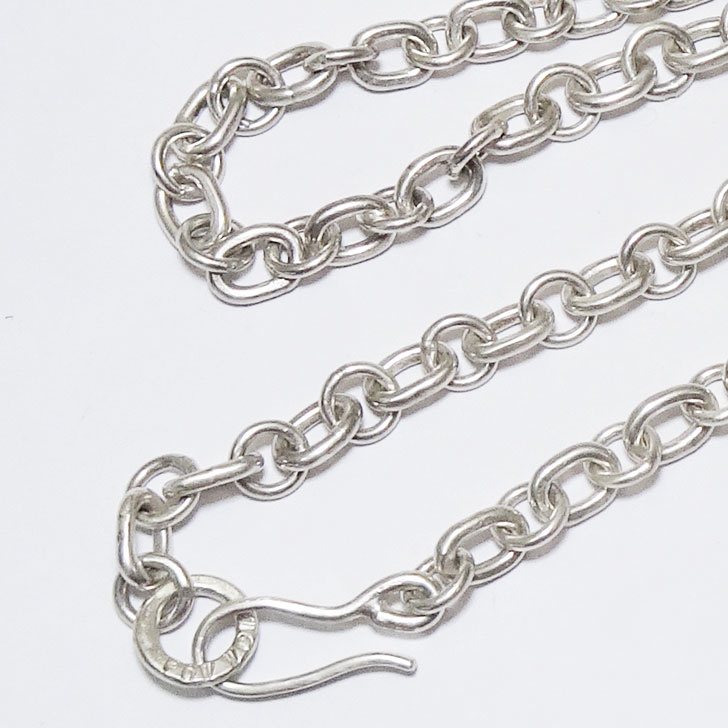 楽天市場】ネックレス シルバーチェーン ウォレットチェーン【受注製作