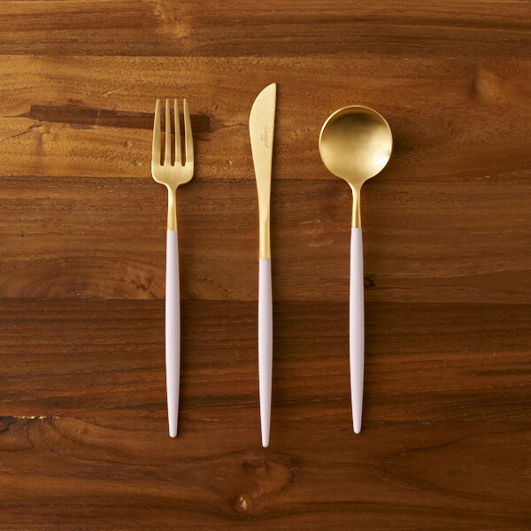 楽天市場】□クチポール ゴア・ピンク ゴールド デザートセット 3PCS