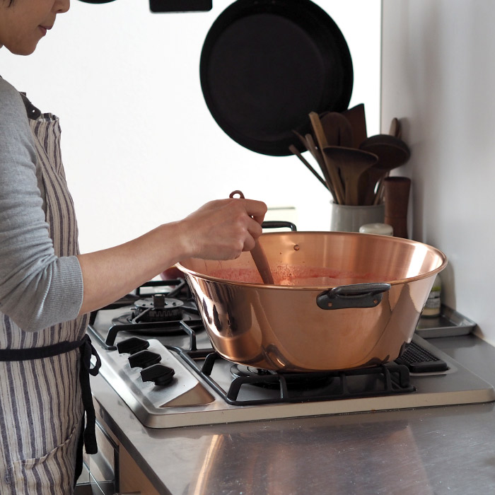 楽天市場】ボウマル 銅のジャム鍋 38cm（フランス製） / BAUMALU / 銅