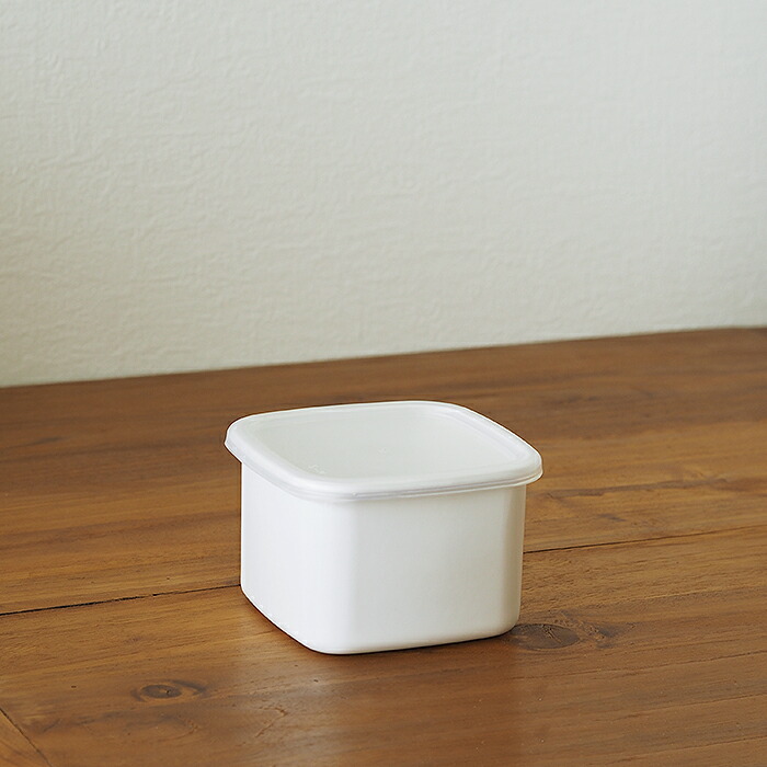 楽天市場】野田琺瑯 ホワイトシリーズ スクウェア M / ホーロー